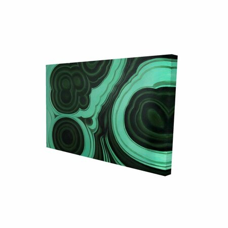 FONDO 12 x 18 in. Malachite Stone-Print on Canvas FO3326505